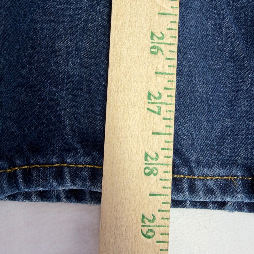 Polo Ralph Lauren Hampton Athletic Jeans Mens 40x30 Blue Denim Straight Leg - Picture 11 of 12